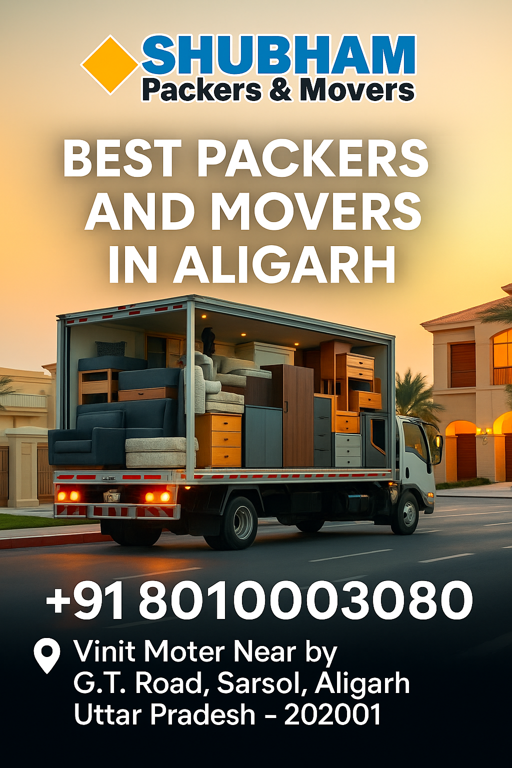 Home shifting service Aligarh – packing and moving